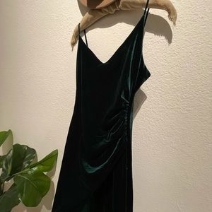 Sexy velvet dress
